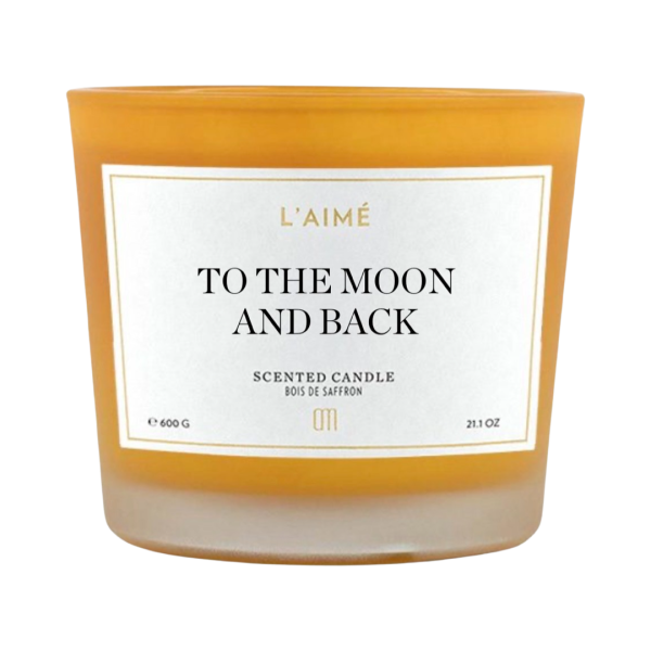 To the moon and back geurkaars 600 gram yellow