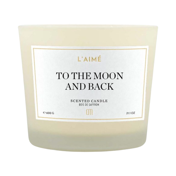 To the moon and back geurkaars 600 gram creme