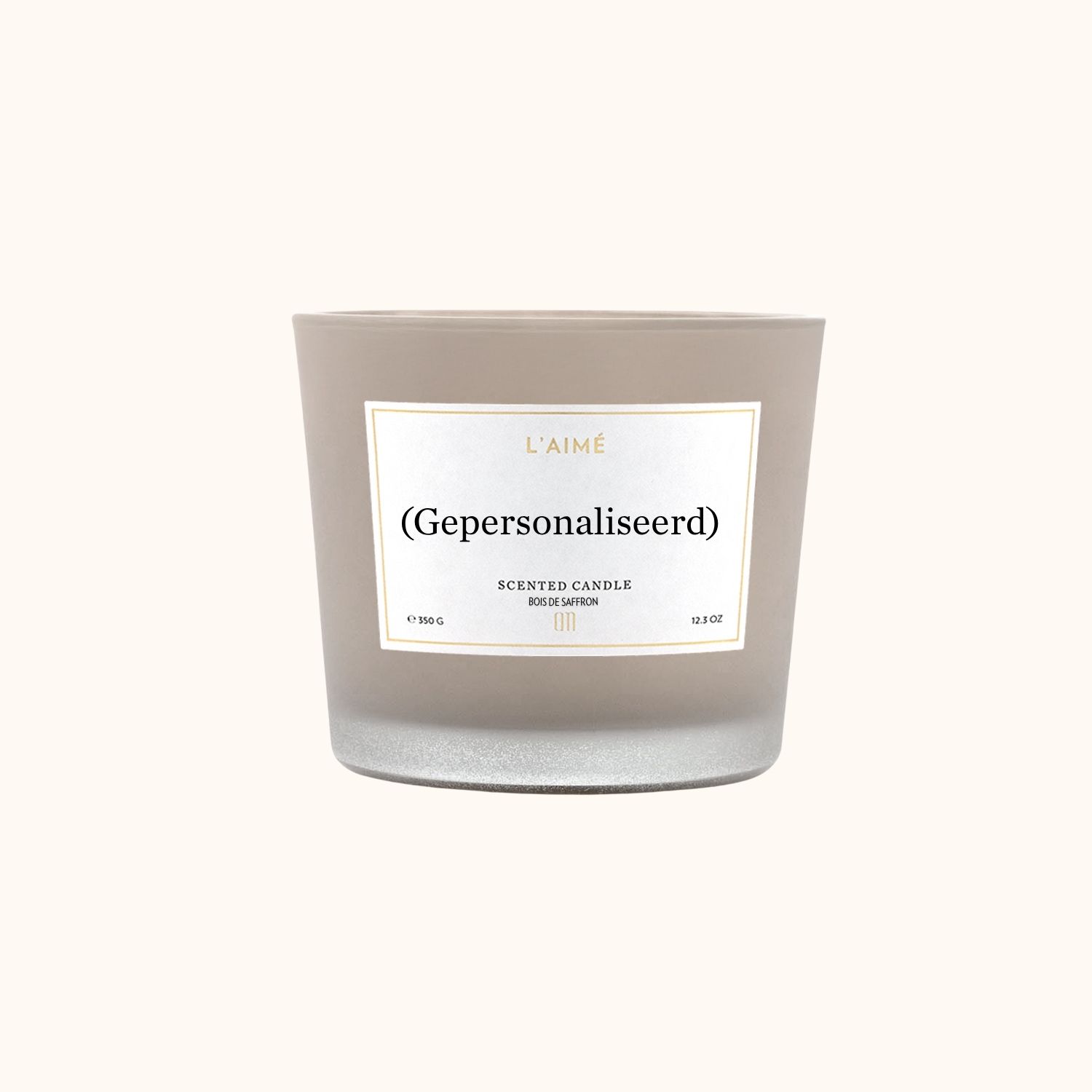 Gepersonaliseerde kaars
